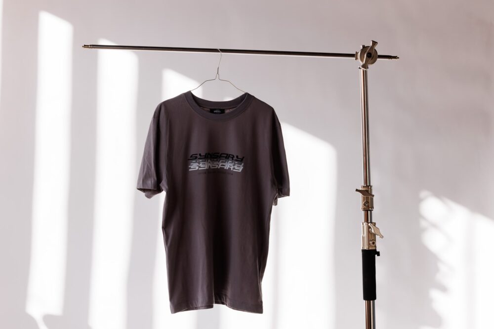 Synsary T-Shirt Slate Grau – Bild 9