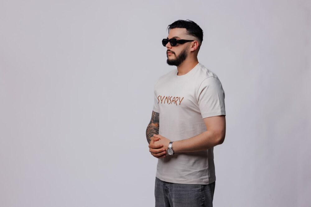 Synsary T-Shirt Gentle Grau