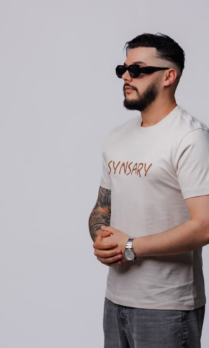 Synsary T-Shirt Gentle Grau