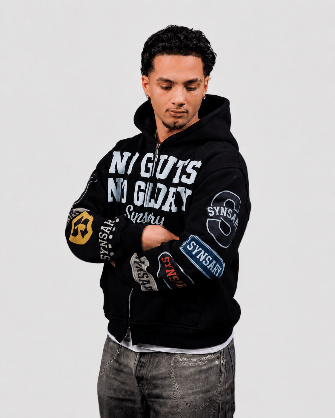 2 Zipper Hoodie – Bild 3