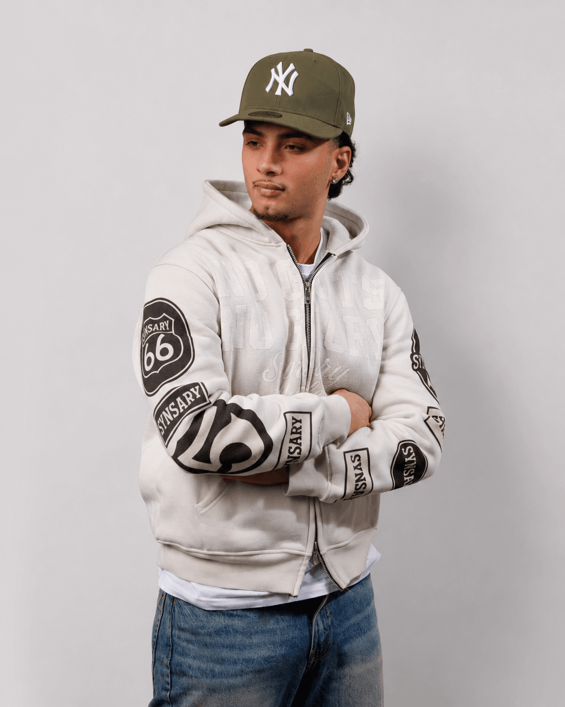 2 Zipper Hoodie – Bild 3